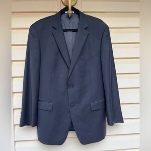 Joseph Abboud black elegant, dressy  blazer, single-breasted, side slits, 44R